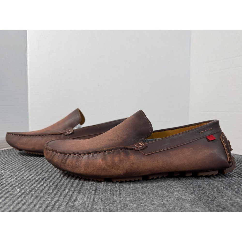 Marc Joseph New York Mens Whiskey Brown Leather Driving Loafers MJ5529 12